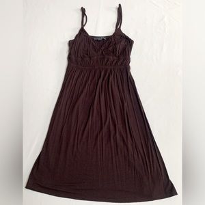 Forever 21 • Rayon Dress • Women’s Size Small • Chocolate Brown • Adjustable